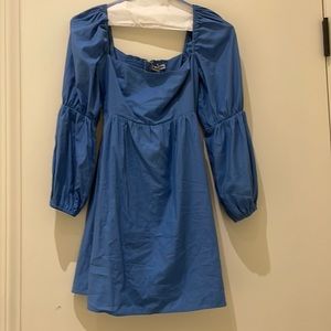 Reformation Michaela Dress Blue